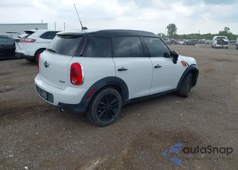 2012 Mini Cooper Countryman из США, поврежденный, VIN WMWZB3C53CWM02801